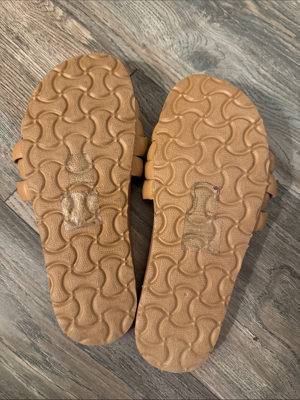 J. Crew Women’s Tan Braided Strap Slide Sandals - Picture 2 of 3